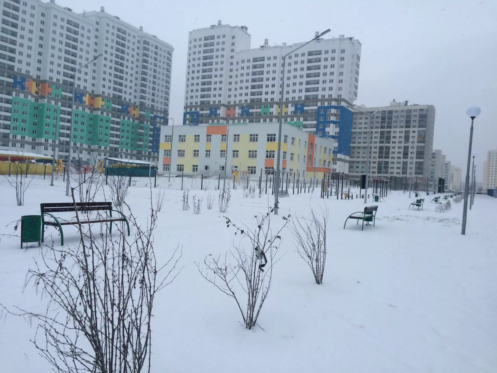 Благоустройство микрорайона «Академический», г. Екатеринбург